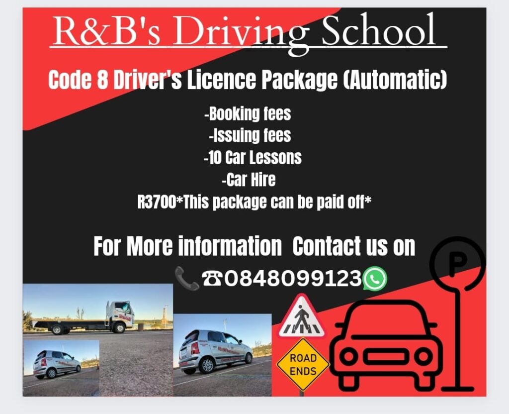 code 8 license package automatic